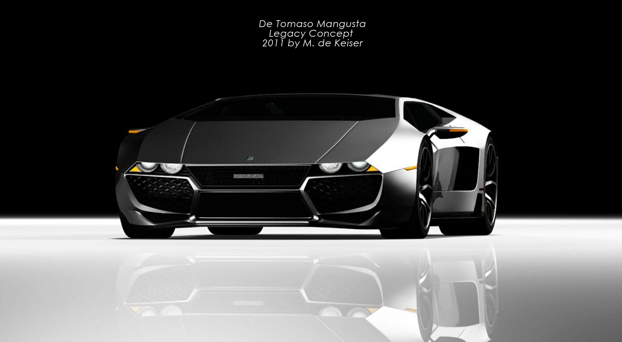 Mangusta Legacy Concept del 2011 un concept omaggio al brand ed al modello originale, disegnato da Maxime de Keiser